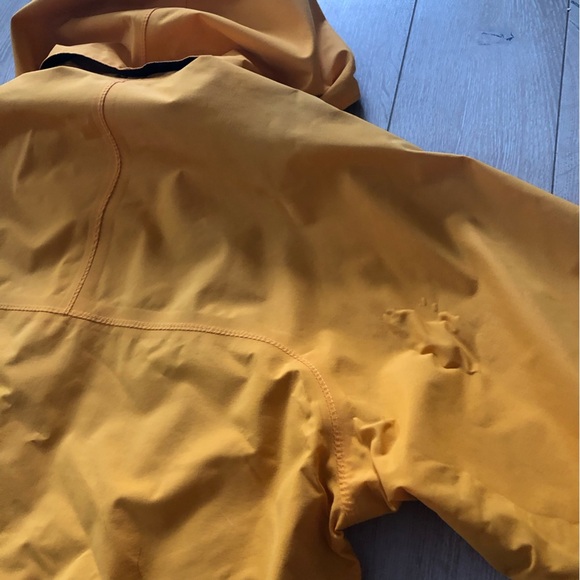 Vintage FAR WEST Europe Bond Gore-Tex Yellow Windbreaker Men’s Size M - Picture 15 of 16